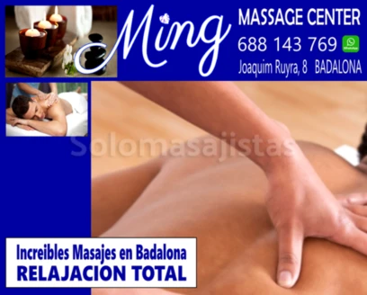 solomasajistas Masajes eróticos                    Barcelona Ming masajes orientales en badalona 688143769
