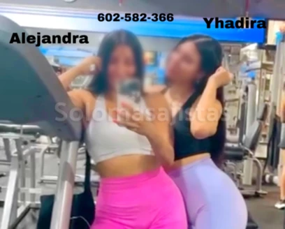 solomasajistas Masajistas Eróticas							Madrid Alejandra y Yhadira hermanas reales