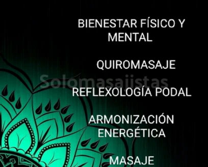 solomasajistas Masajes Terapéuticos							 Terapias para el bienestar  654495118