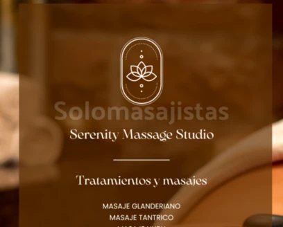 solomasajistas Masajes eróticos                    Barcelona Serenity Massage Studio 604234422