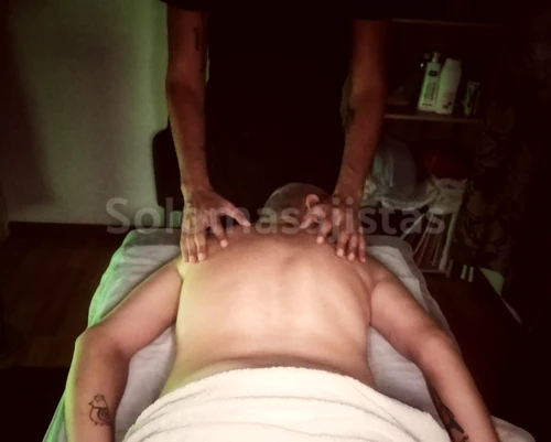 Masaje sensitivo por todo el cuerpo