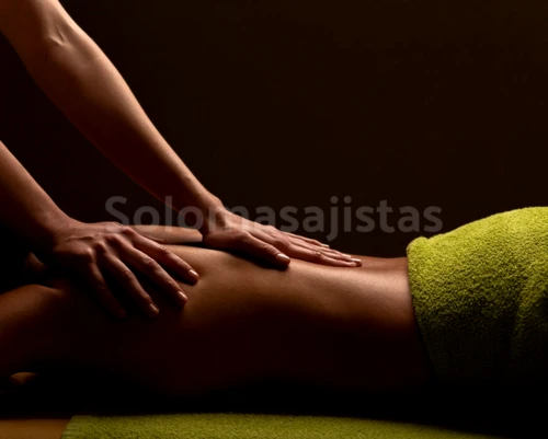 Masaje sensitivo-relajante en tatami