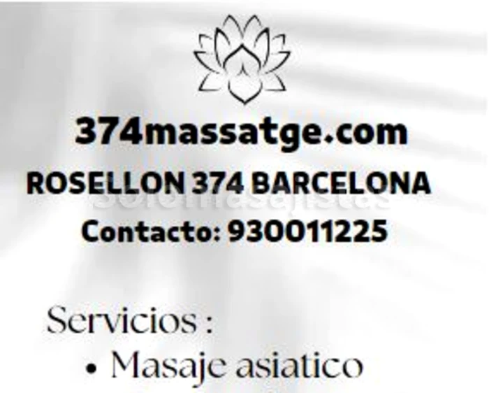 Excelentes masajes barcelona
